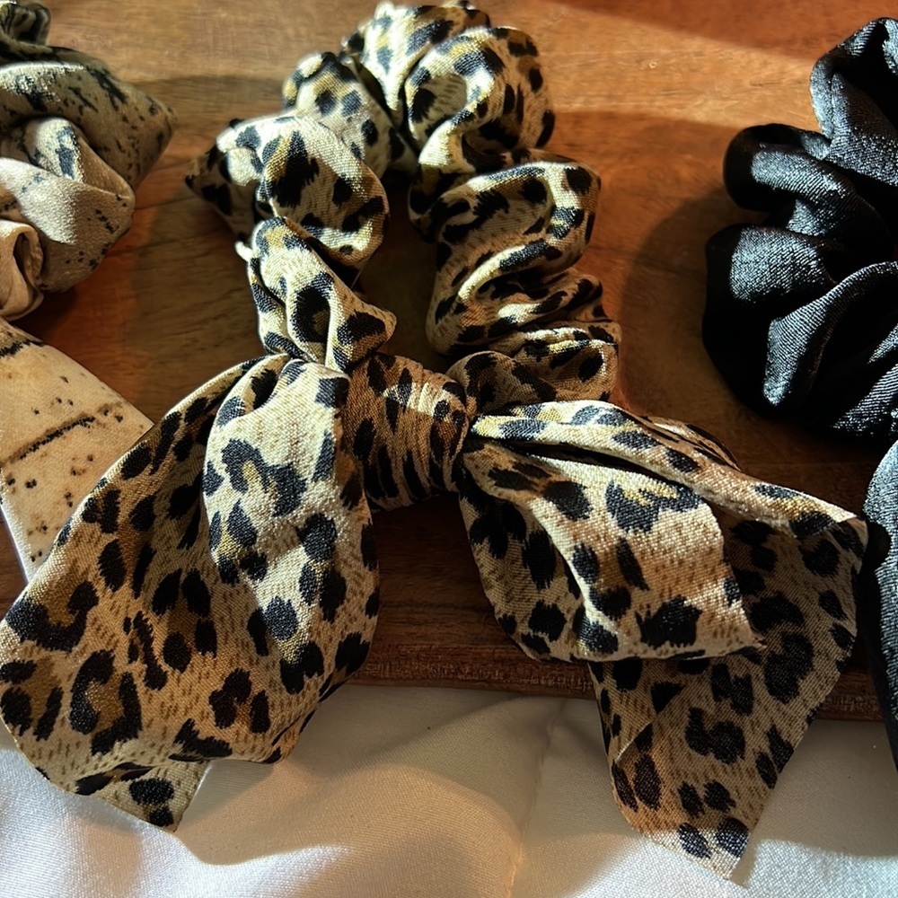 5pcs Pattern Scarf Hair Tie - Picture 3 of 6